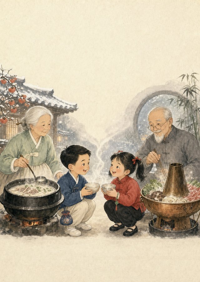 국물 한 솥