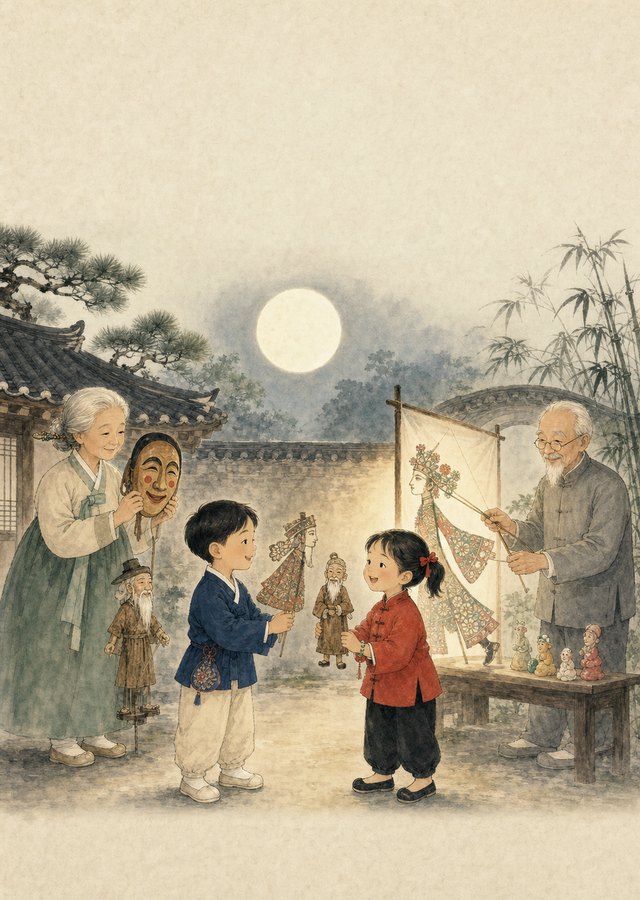 그림자와 인형