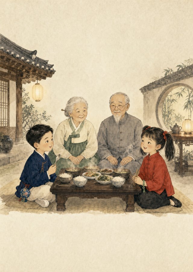밥상머리 한 마디