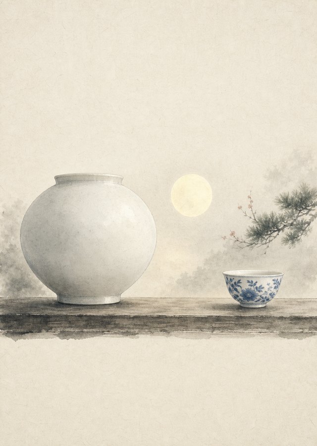 흙으로 빚은 달