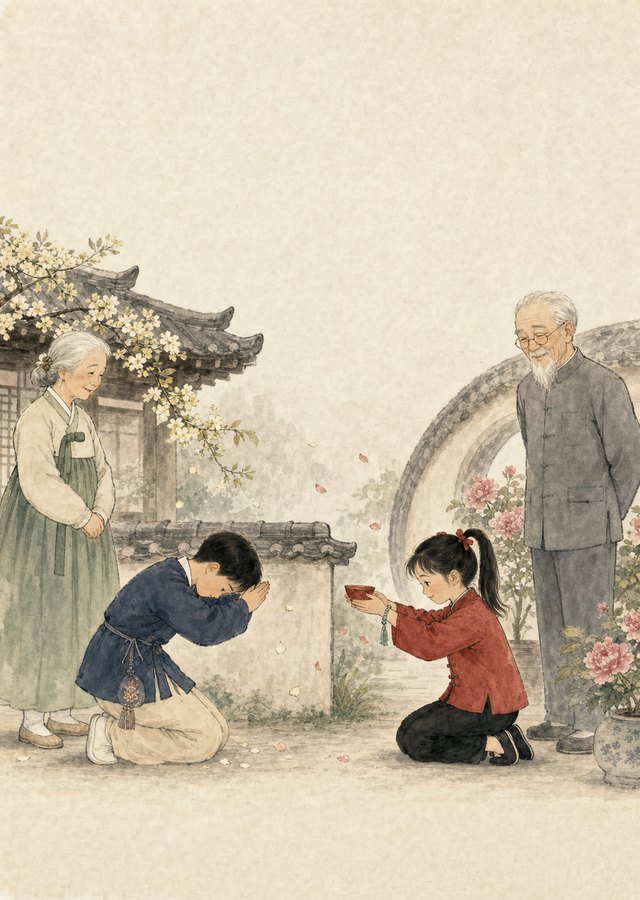 찻잔에 담은 절